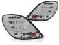 Preview: LED Lightbar Rückleuchten für Peugeot 207 Bj. 06-09 Chrom